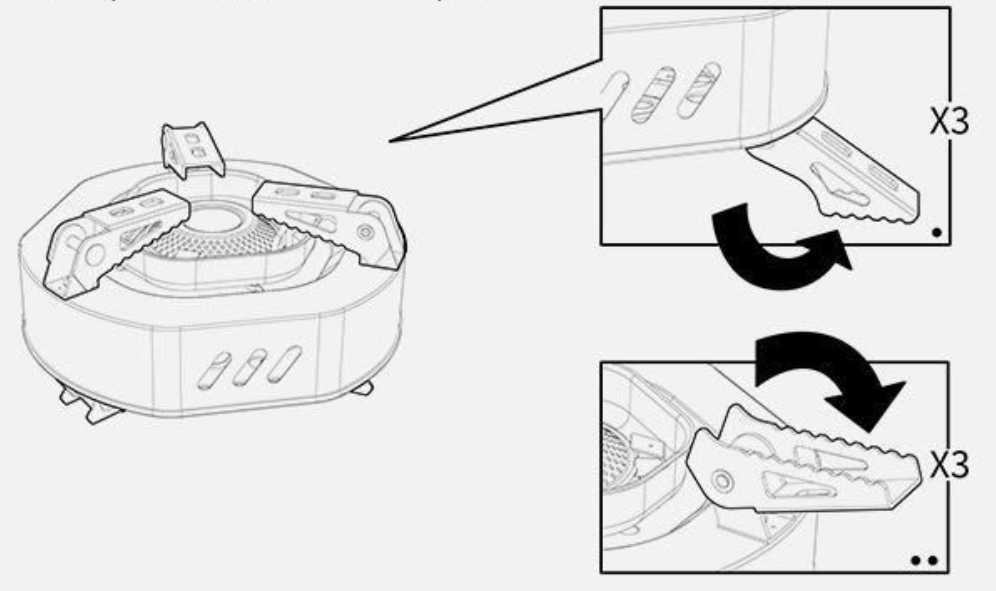 картинка Горелка газовая Naturehike портативная 4.4 кВт