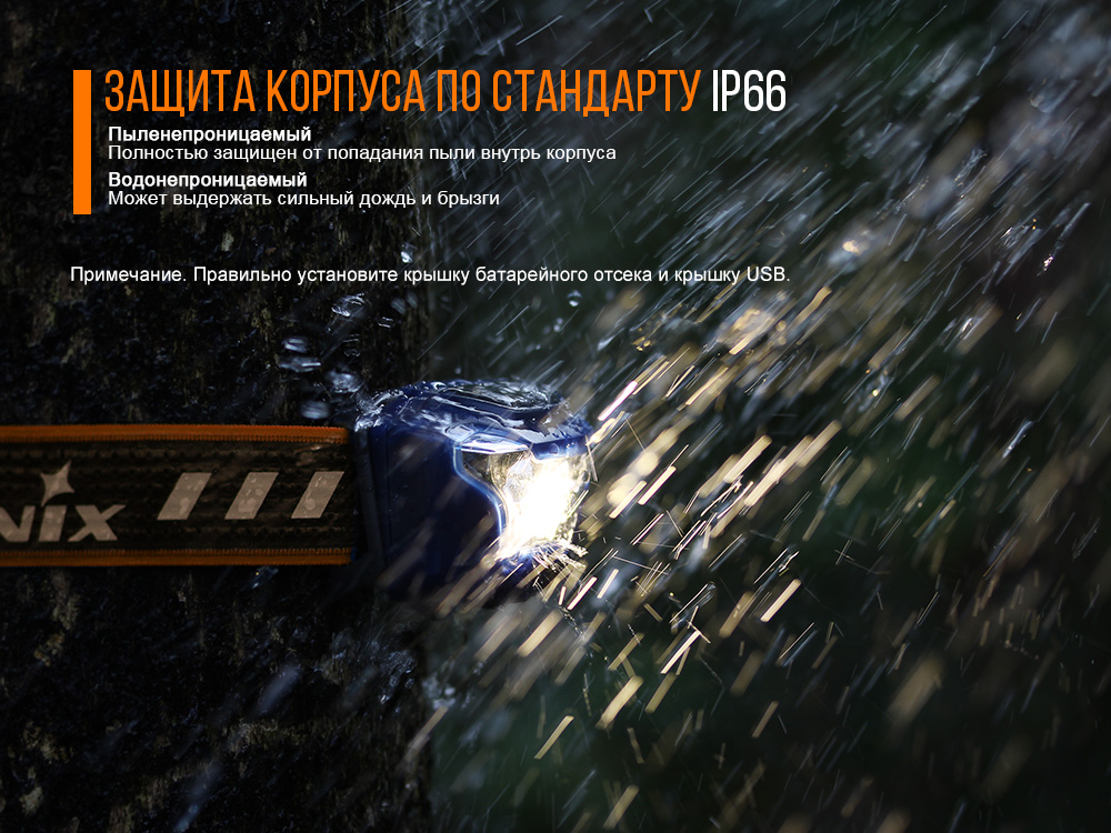 картинка Налобный фонарь Fenix HL18R черный