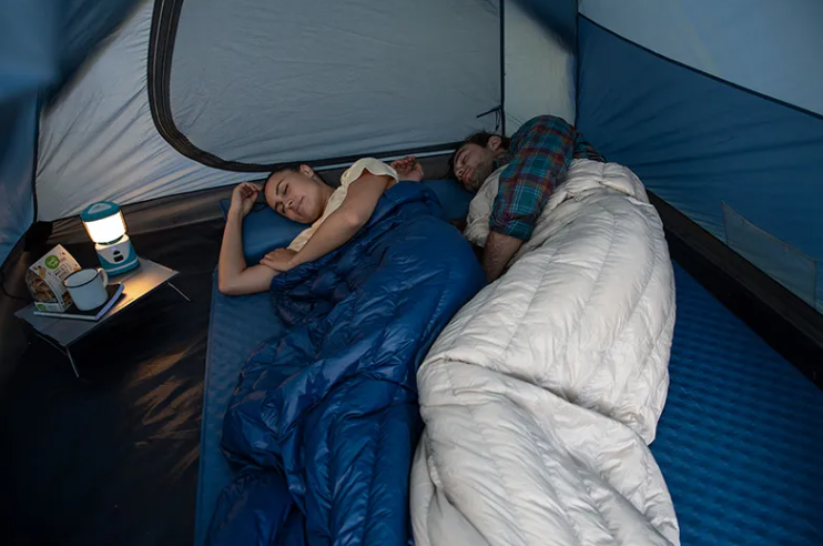 картинка Палатка Naturehike P-PLUS 4-местная, алюминиевый каркас, синий