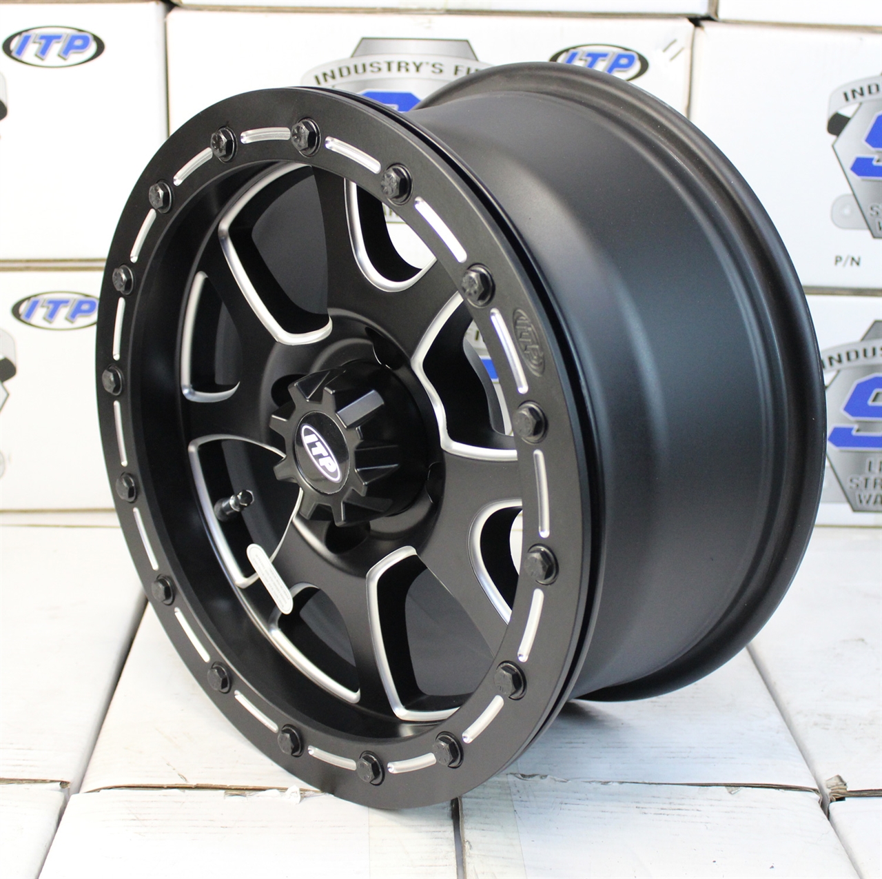 картинка Диск для квадроцикла ITP Tsunami BeadLock 14TSB110BX