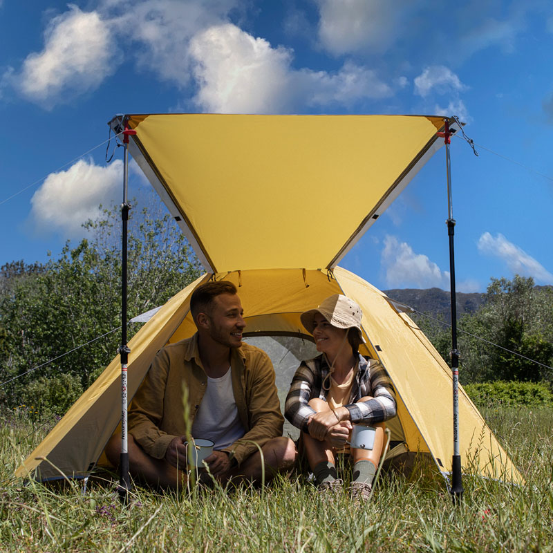картинка Палатка Naturehike P-Series NH18Z033-P трехместная темно-зеленая, 6927595783665