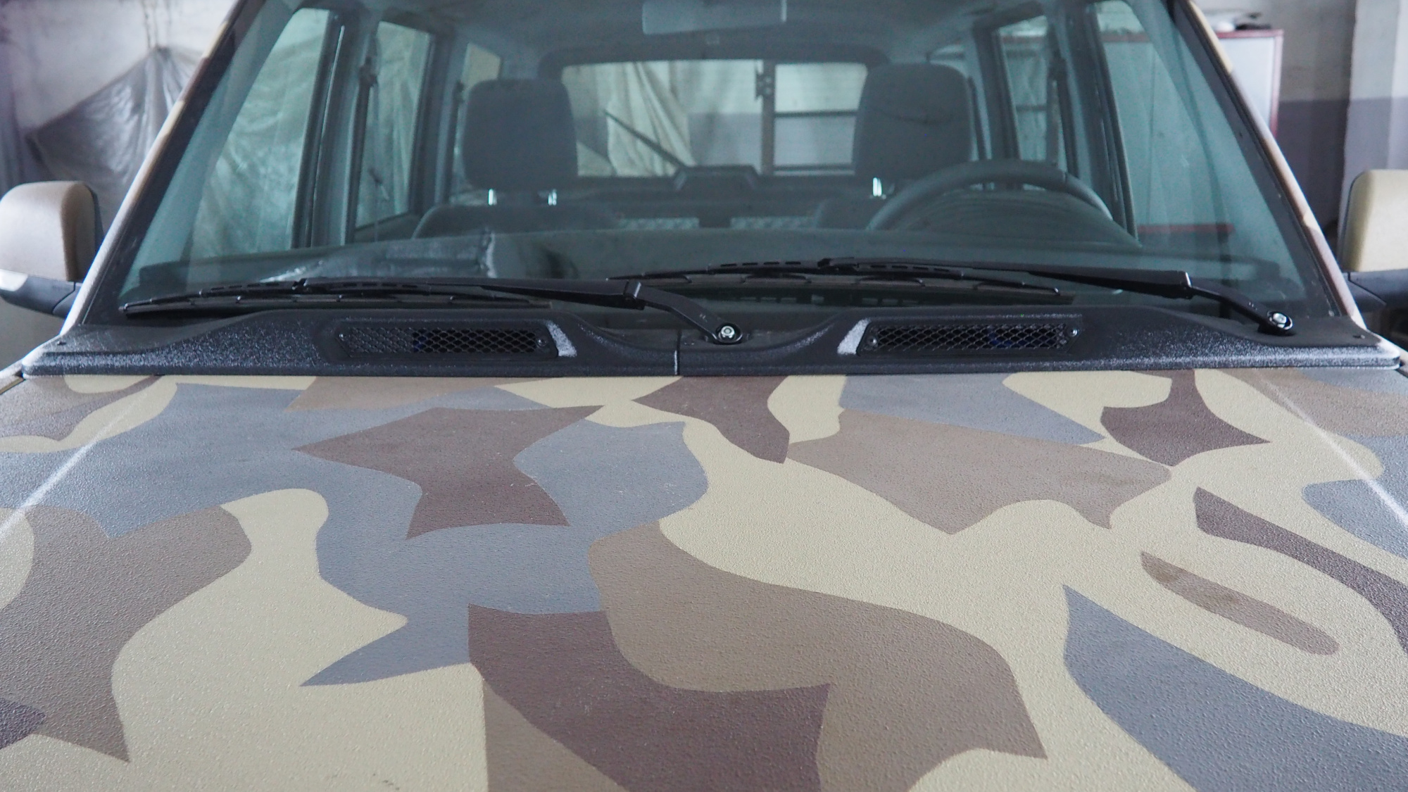 картинка Воздухозаборник на УАЗ Патриот/ Пикап 2015- по Н.В. ABC.UAZ.HT.02