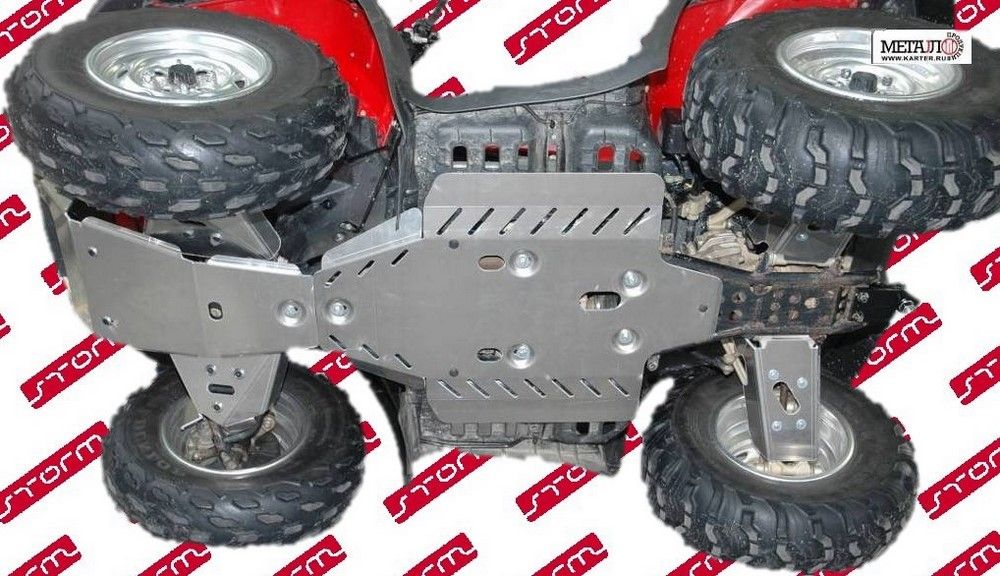 картинка Защита днища для HONDA FourTrax Rincon TRX, 2006-2014, , AL 4 мм
