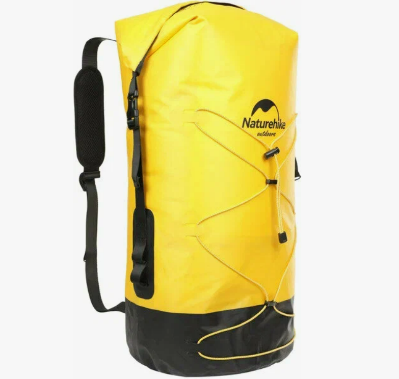 картинка Рюкзак туристический Naturehike 40 л, ПВХ, желтый