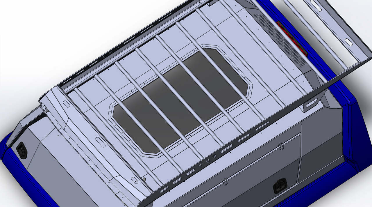 картинка Панорамный люк из оргстекла для кунга Toyota Tundra — KDT 22282G