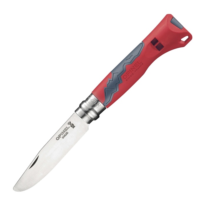 картинка Нож Opinel №7 Outdoor Junior, красный, 001897