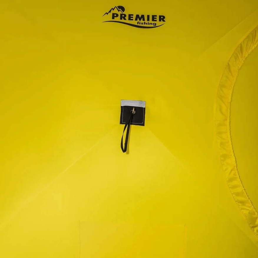 картинка Палатка зимняя PREMIER Куб-3 желтый/серый