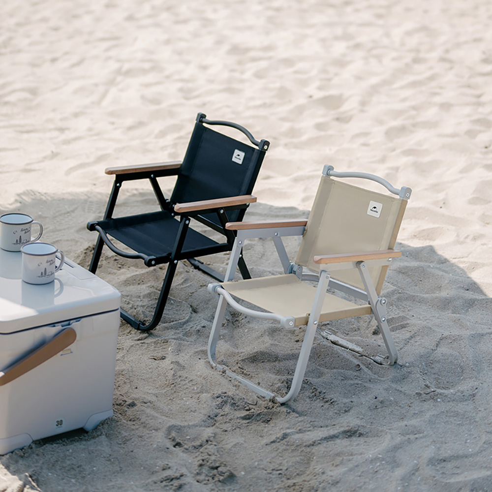 картинка Стул Naturehike CNK2300JU012 складной чёрный M,6976023926860