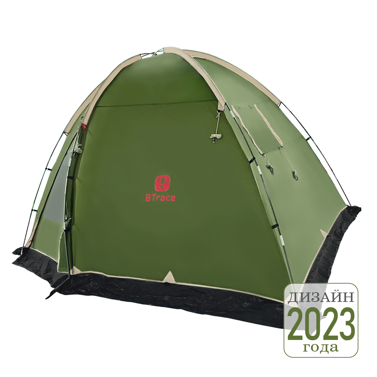 картинка Палатка BTrace DOME 4 Кемпинг 2-х слойная, 4-х местная