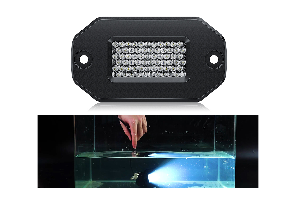 картинка Светодиодные фары рабочего света AURORA 76x38 мм 20W LED