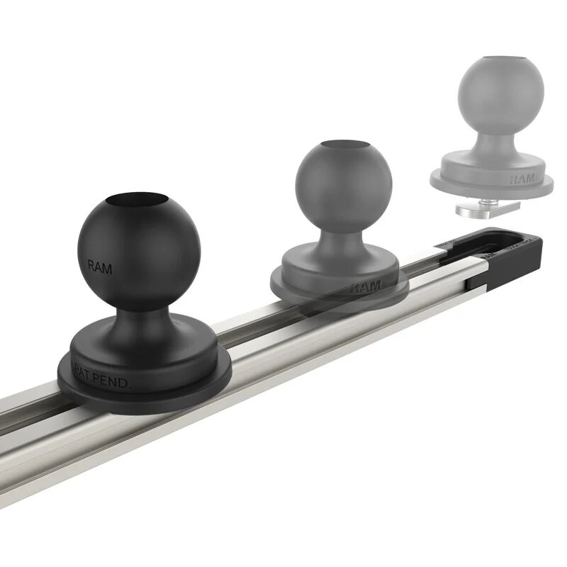 RAM-TRACK-EXA-9U алюминиевые Т-салазки RAM Tough-Track, длина 30 см (9")