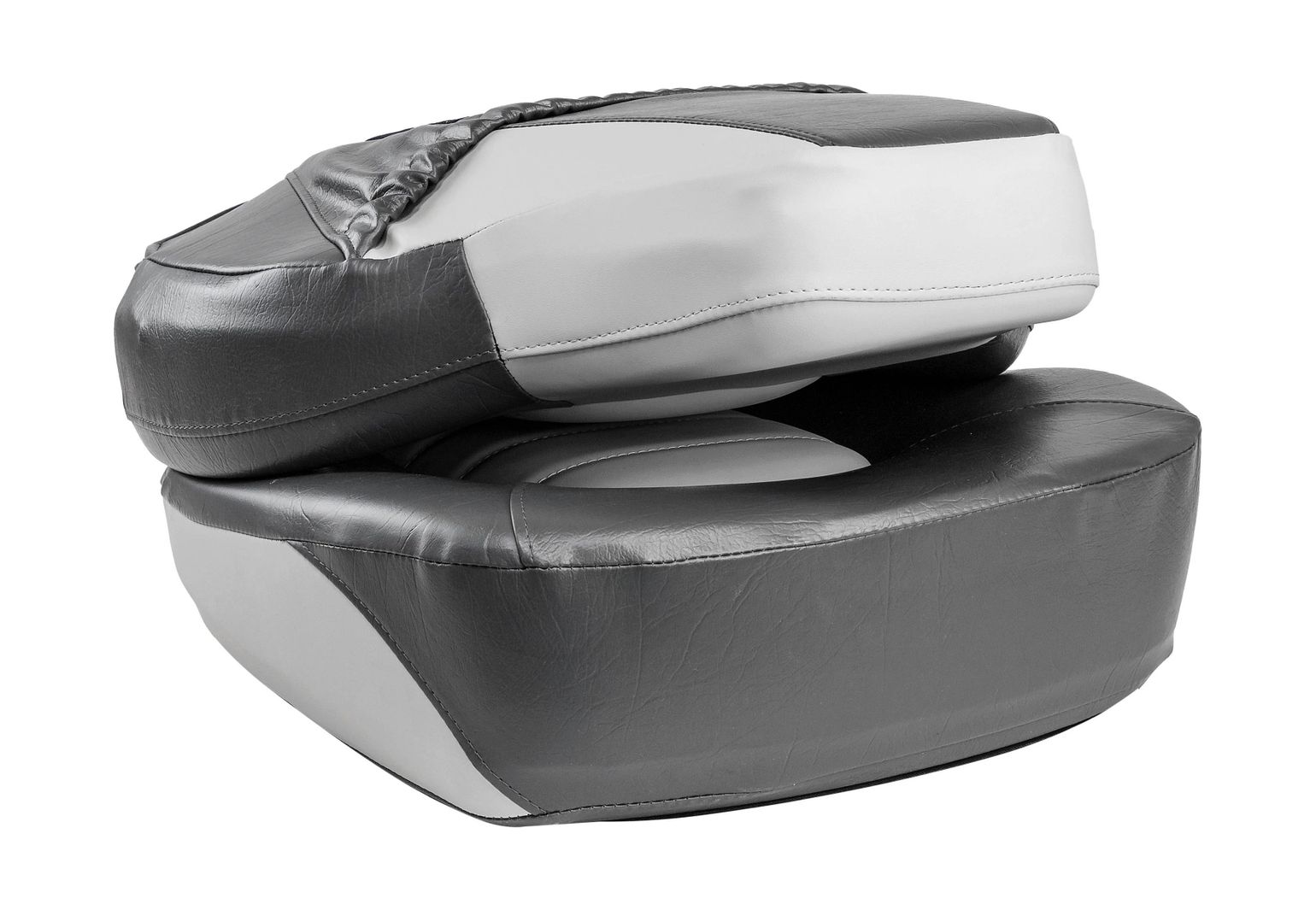 картинка Кресло складное мягкое FISH PRO, серый/темно-серый