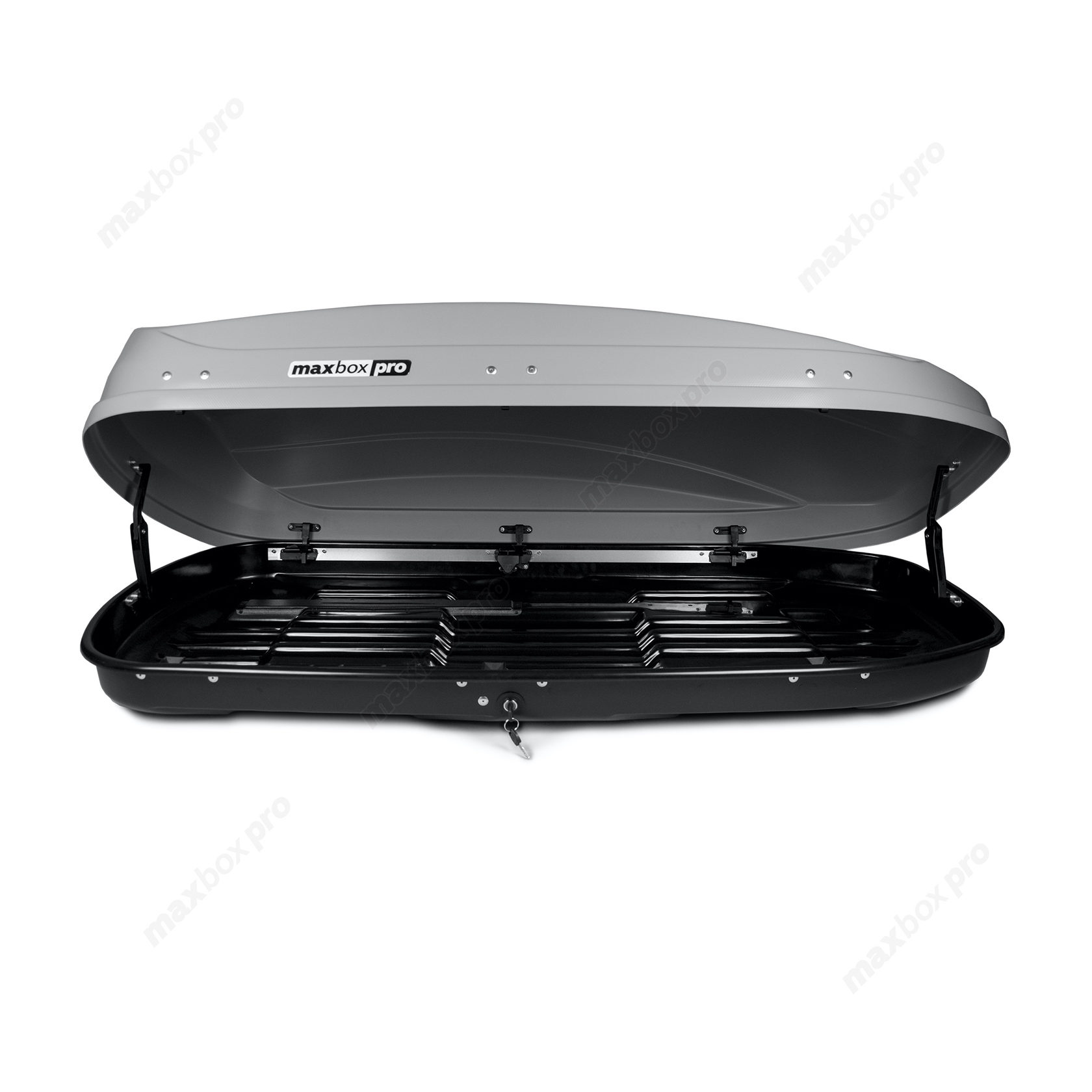 Автобокс MaxBox PRO 460 (средний) карбон серый
