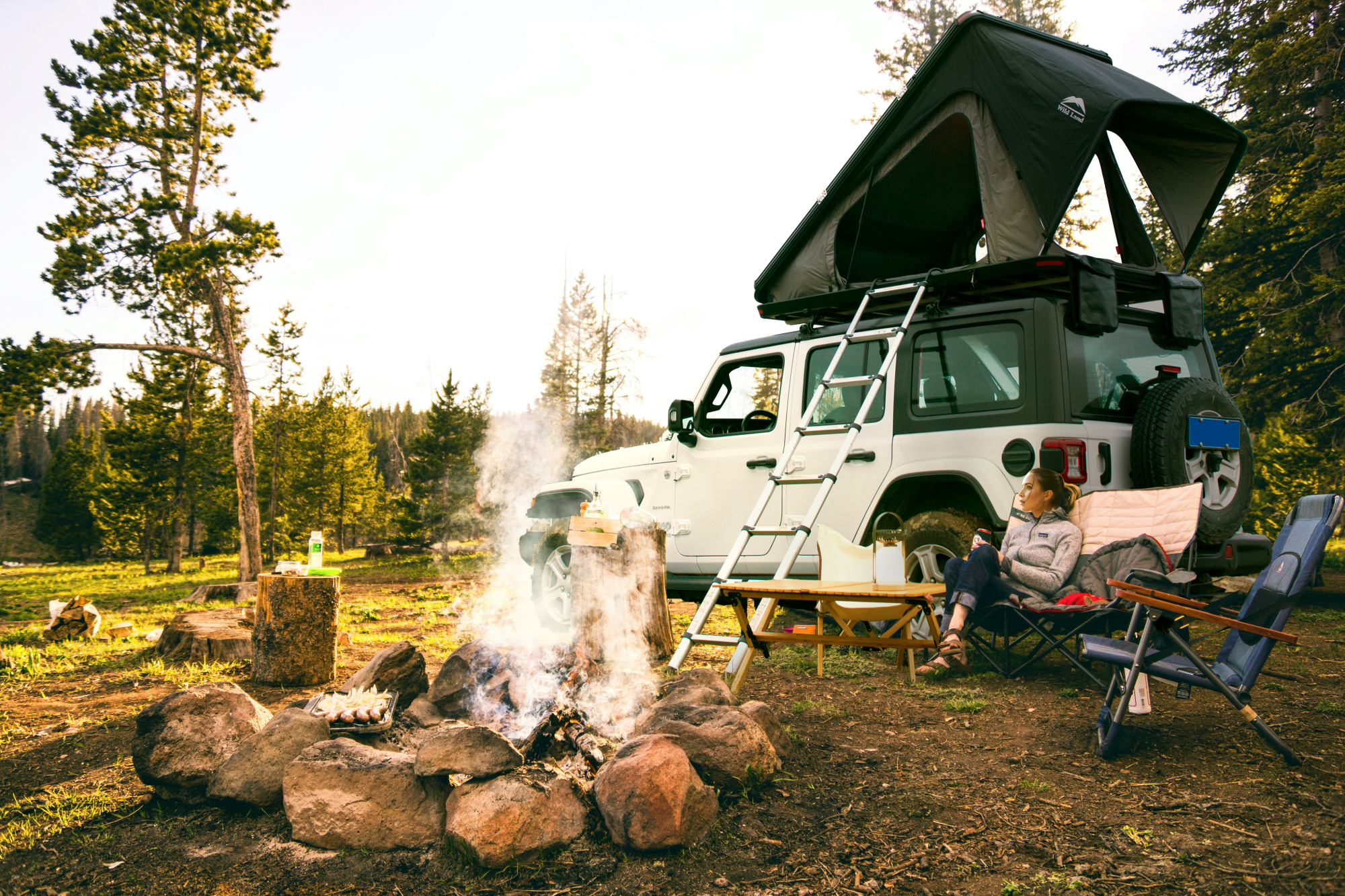 картинка Палатка на крышу автомобиля Wild Land Bush Cruiser 120