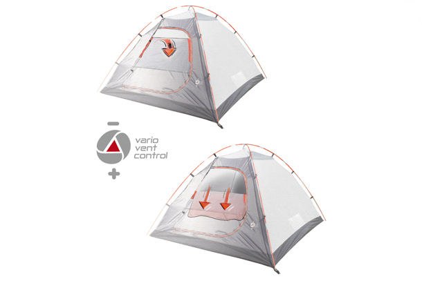 картинка Палатка High Peak Talos 3 320х180х120 см. (тёмно-серый)