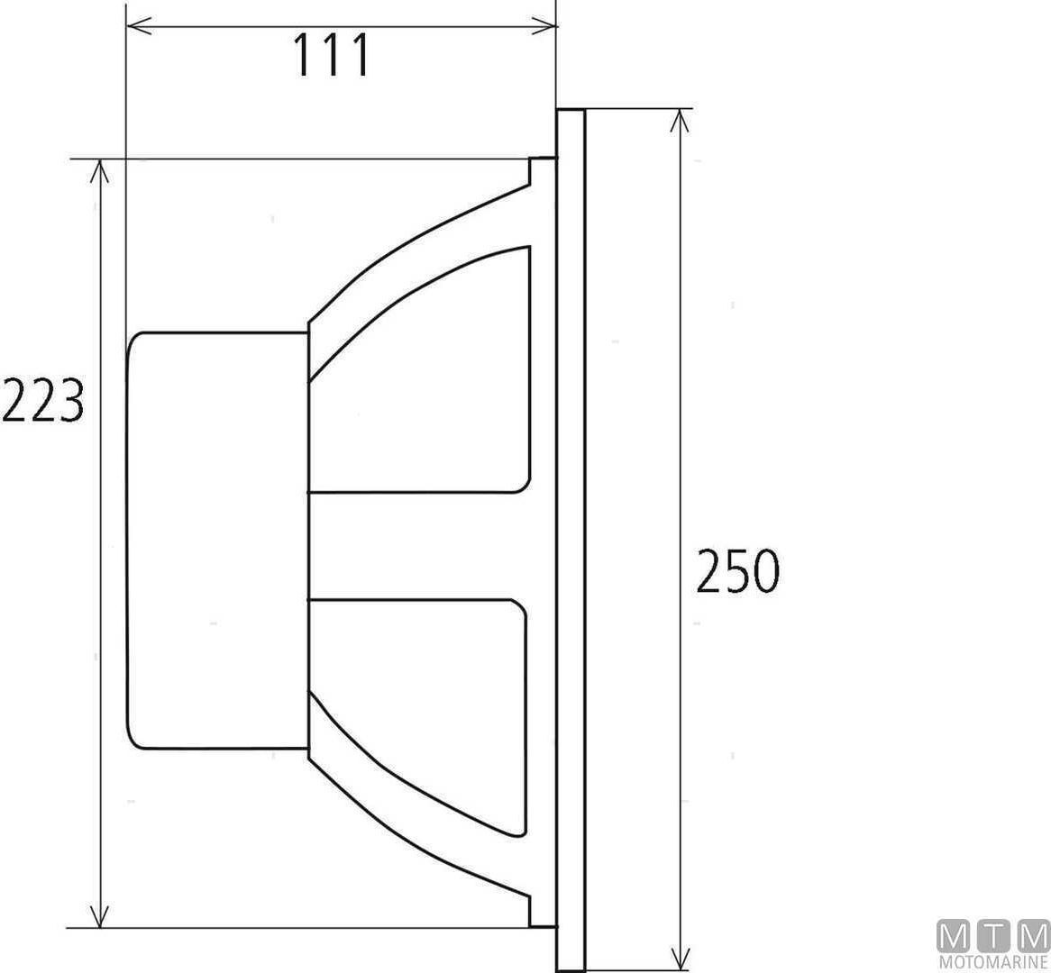 Морская акустика XS-S10CWB, Fusion