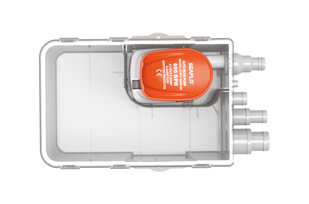 картинка Бак откачки воды из душа 750 GPH, 24 В, SeaFlo