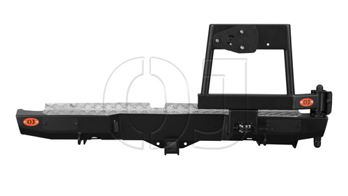 картинка Бампер задний Nissan Navara III рестайлинг 2010-2015 стандарт,  лифт 50 03.168.03 OJ