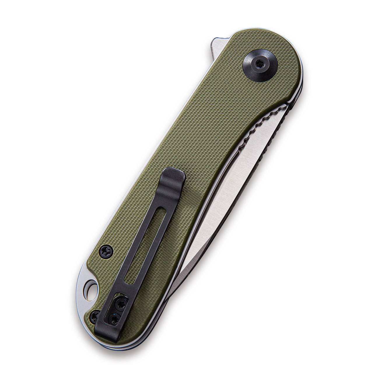 картинка Складной нож CIVIVI Elementum D2 Steel Satin Finished Handle G10 Green