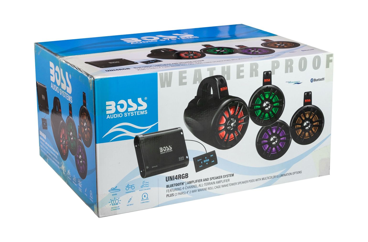 картинка Морская акустика на таргу BOSS BPS4B, MRWT40RGB.4