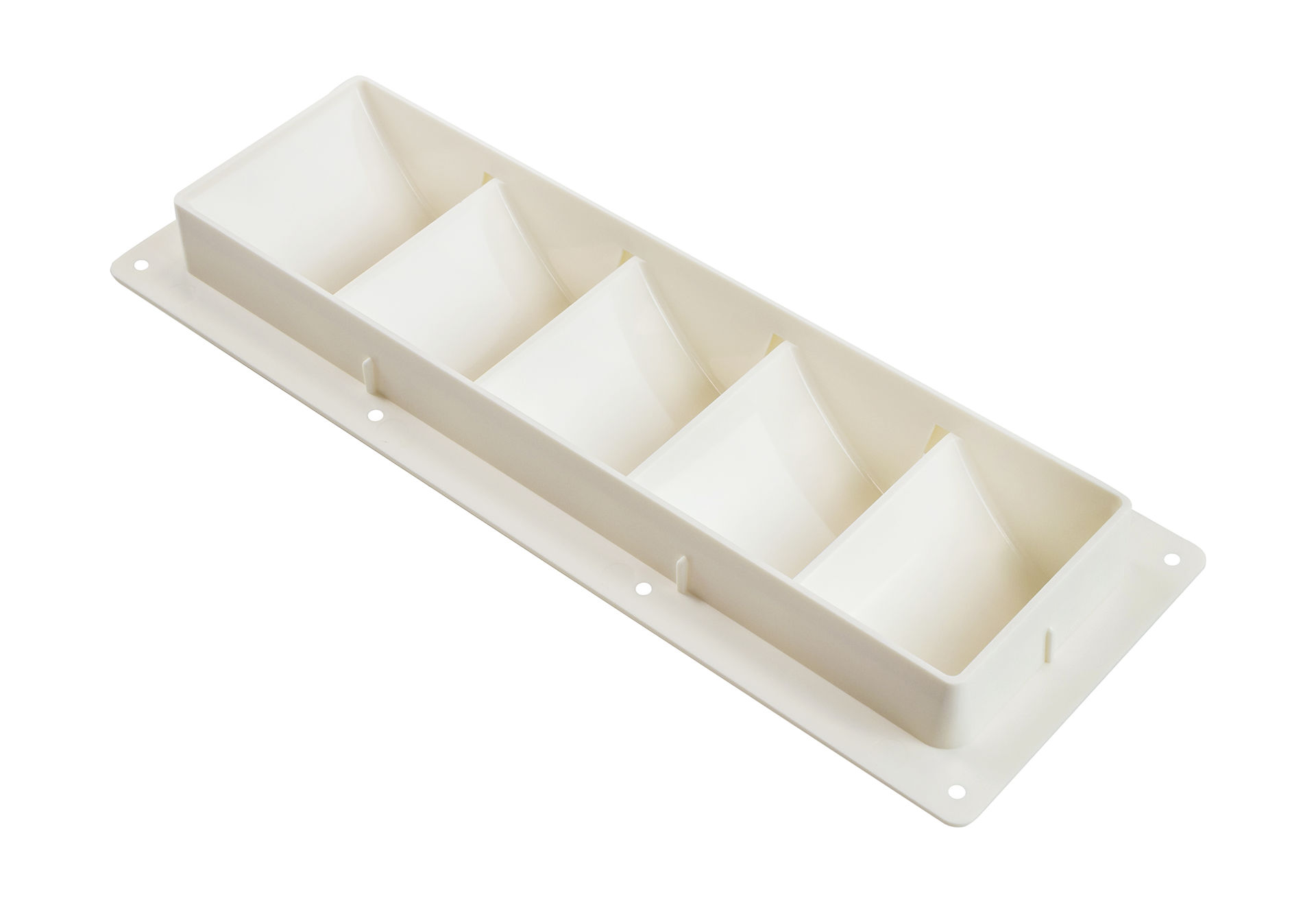 картинка Решетка воздухозаборника 340х121х50 мм, белый