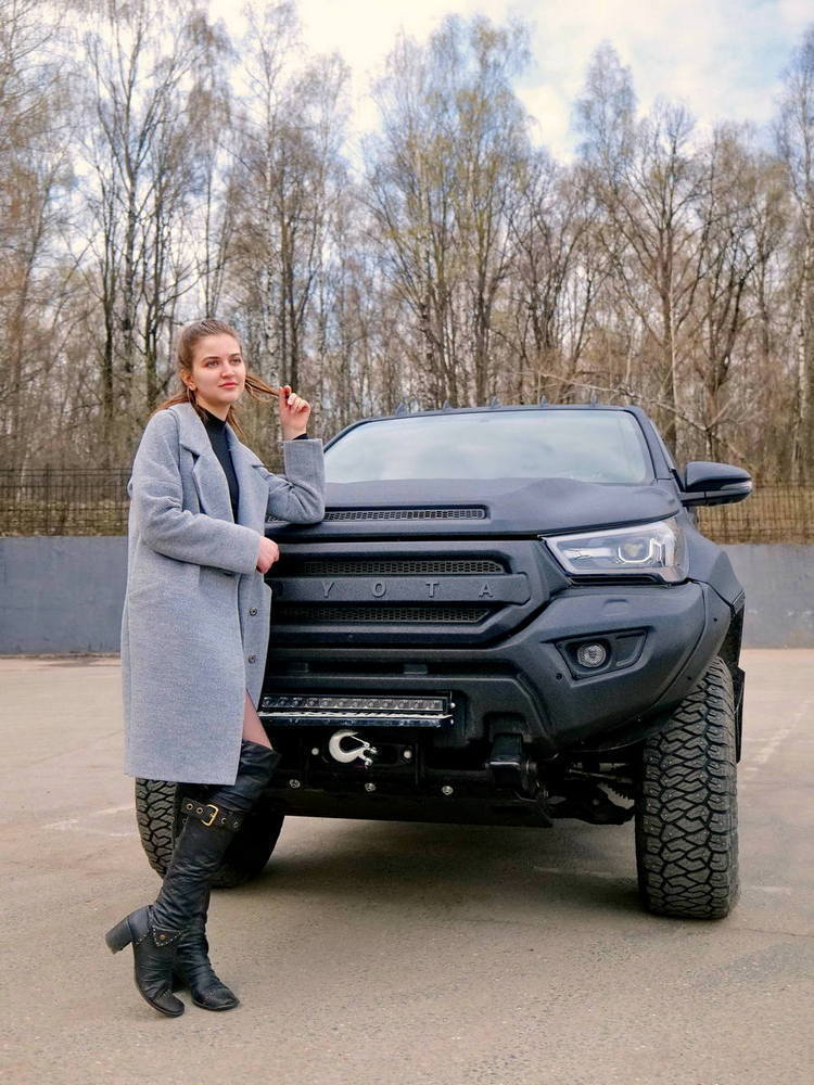 картинка Капот композитный Катран HILUX 2015