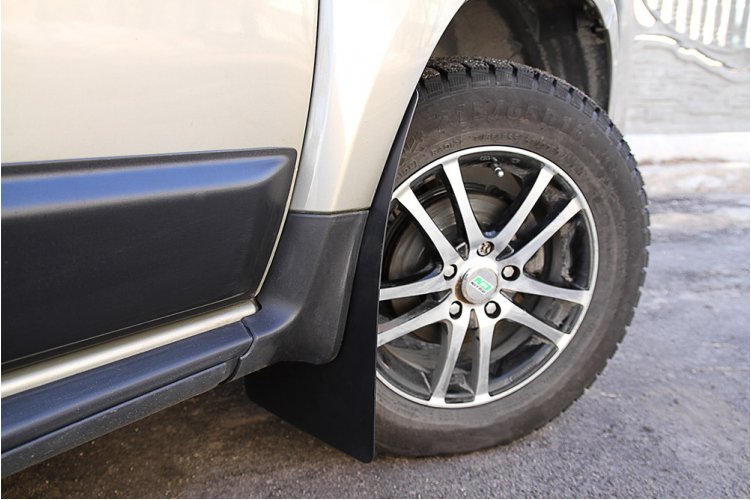 картинка Брызговики (ПНД - полиэтилен) компл. - 4 шт.  Renault Duster 2010—2014