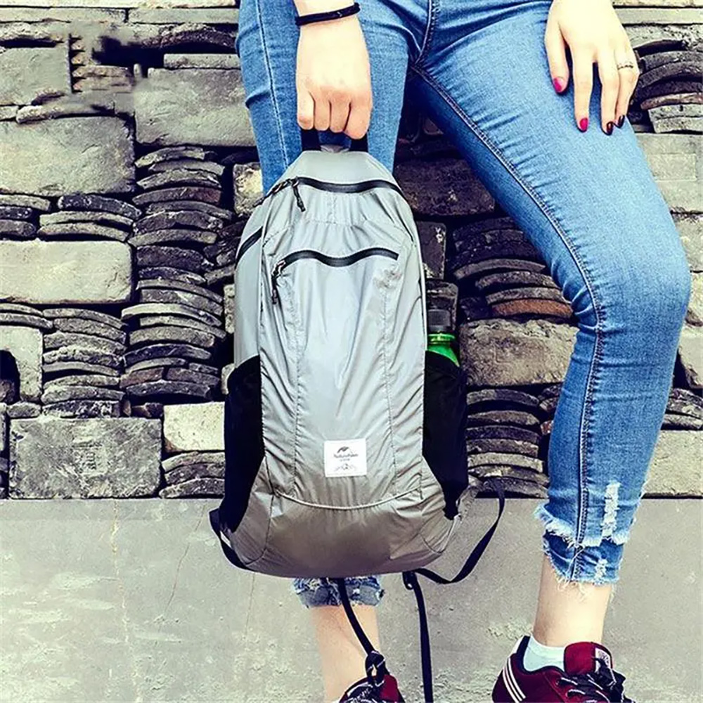 Рюкзак Naturehike 18L NH17A012-B Ultra-Light компактный серый