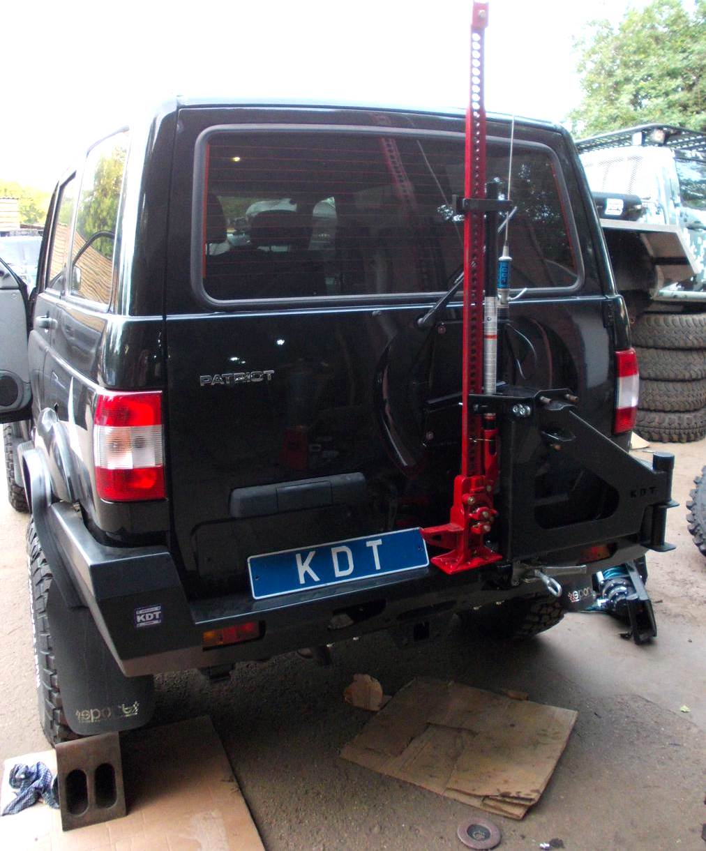 картинка Задний силовой бампер - УАЗ Патриот арт.06022