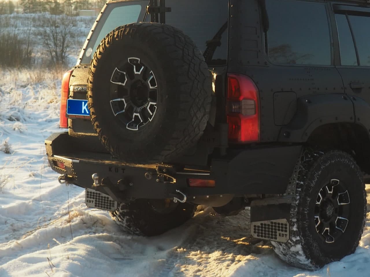 картинка Задний силовой бампер Nissan Patrol