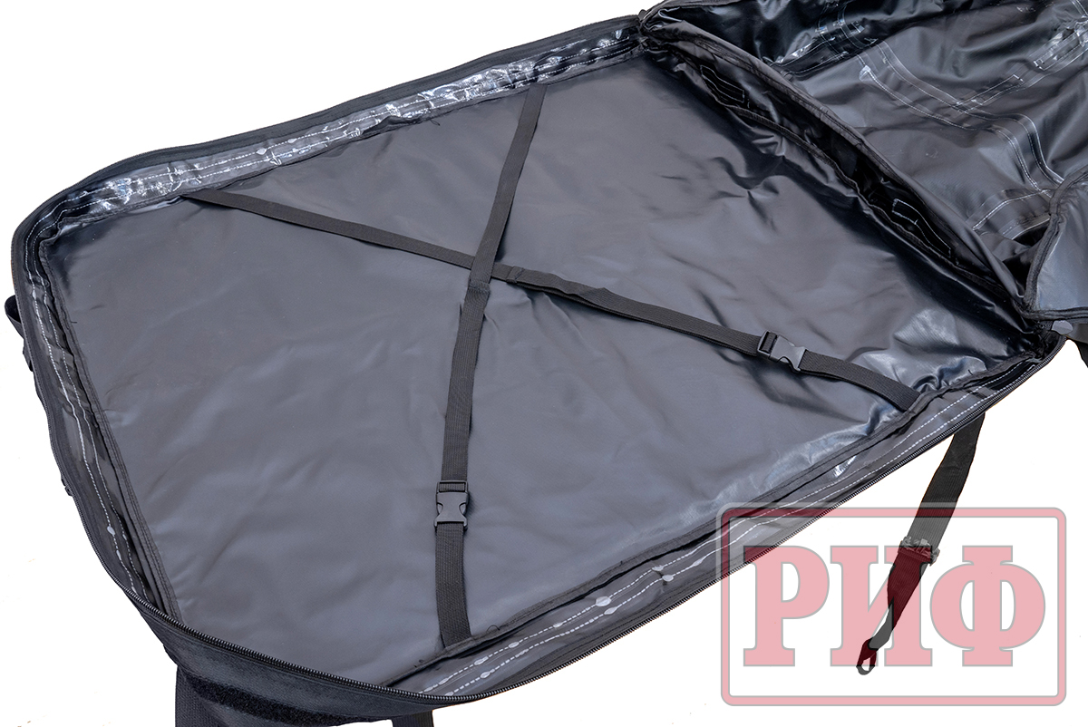 картинка Бокс автомобильный на крышу РИФ мягкий (98x73.5x32 см) 