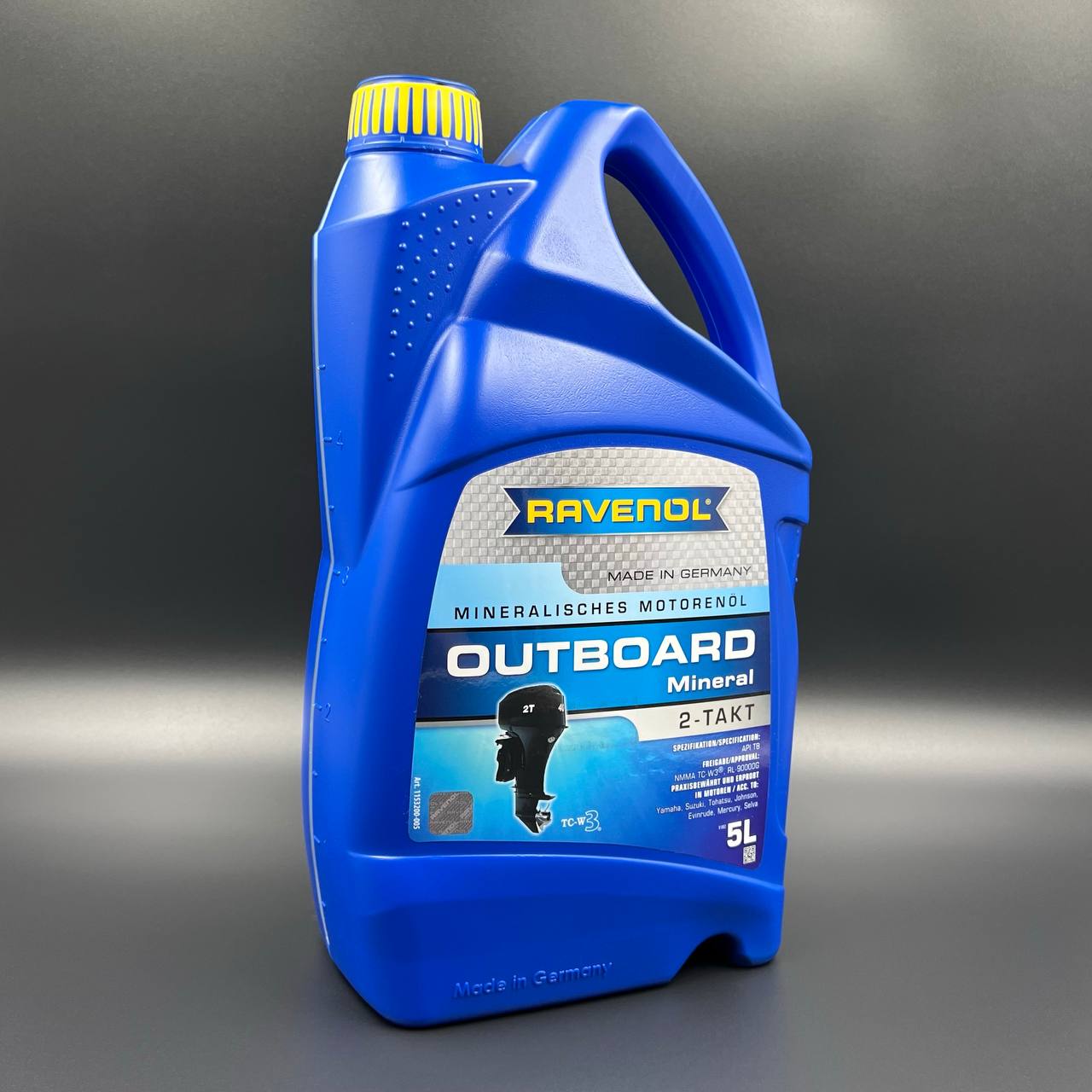 картинка Масло Ravenol Outboard Mineral (2х тактное) (5л)
