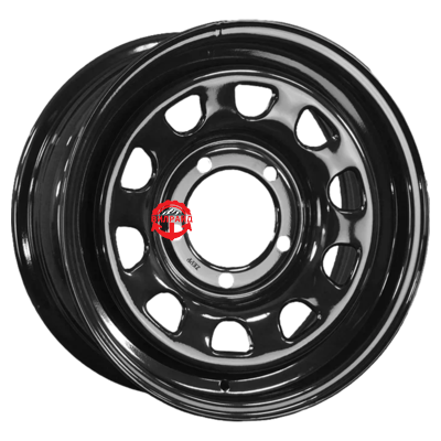 картинка Диск ZEPP 4х4 8x17/6x139,7 ET-10 D110 Toyota Nissan Semicircle Gloss Black (LTM)