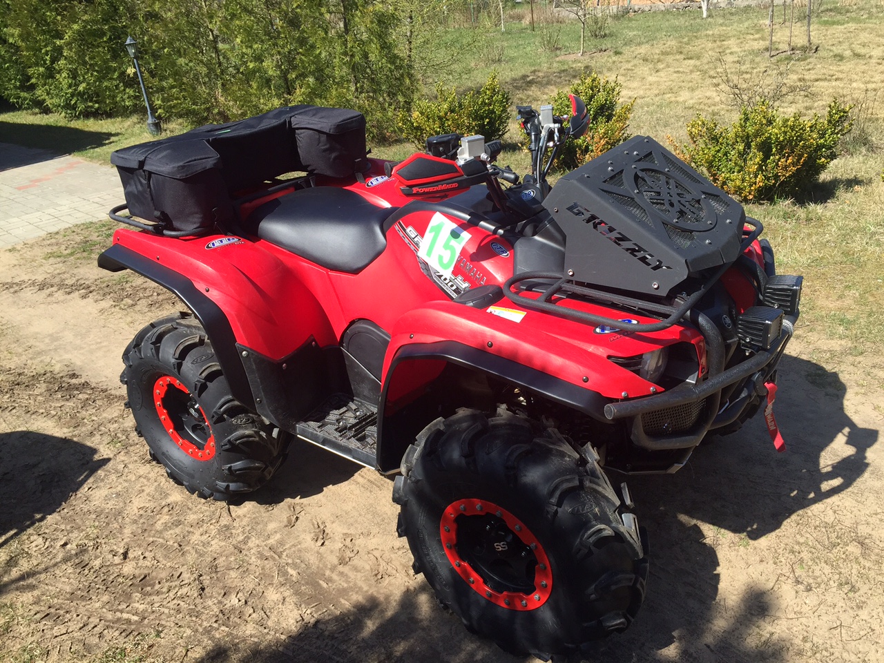 Расширители арок для квадроцикла Yamaha Grizzly 550/700 Direction 2 Inc