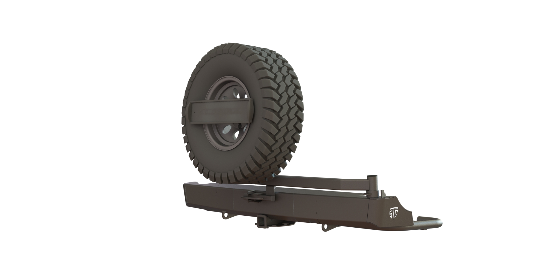 картинка Бампер силовой задний Volkswagen Amarok квадрат, калитка центр