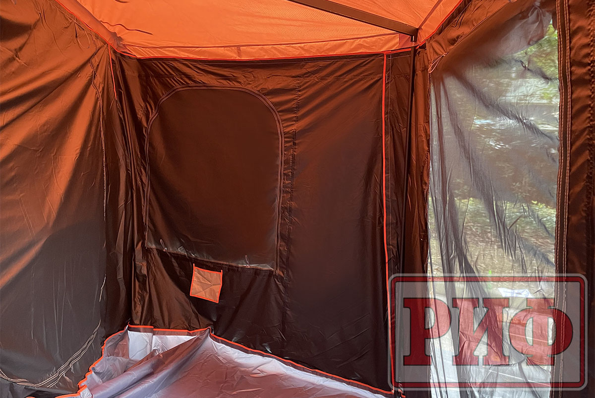 картинка Стенки к автомобильной веерной маркизе (тамбур) РИФ 2х2 м (правые)