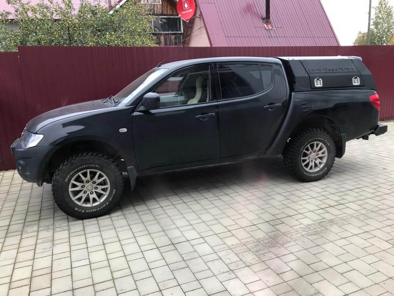 Кунг силовой для Mitsubishi L200 Triton (2005-2014) 3 двери — KDT 132813