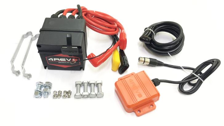 картинка Лебедка 4REVO SRX 22000 24В сталь