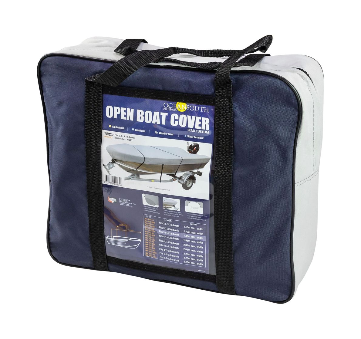 картинка Тент транспортировочный для лодок длиной 3,9-4,1 м