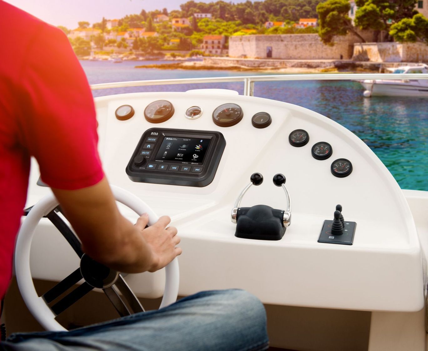 картинка Морская магнитола BOSS MGV550B