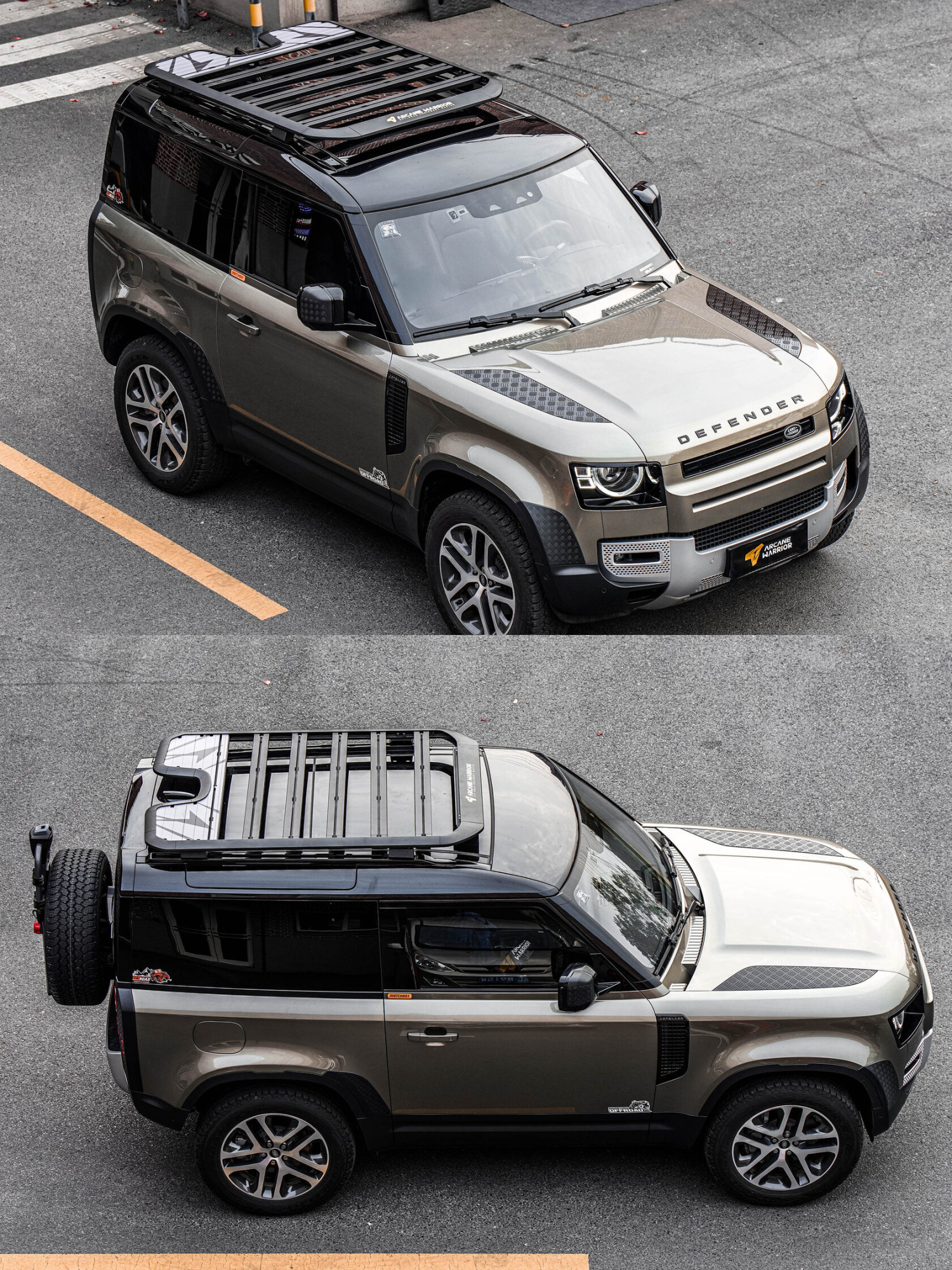 картинка Багажник экспедиционный STORM Roof Rack для Land Rover Defender 90