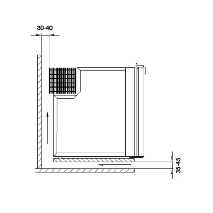 картинка Компрессорный холодильник Isotherm Drawer 49 Inox