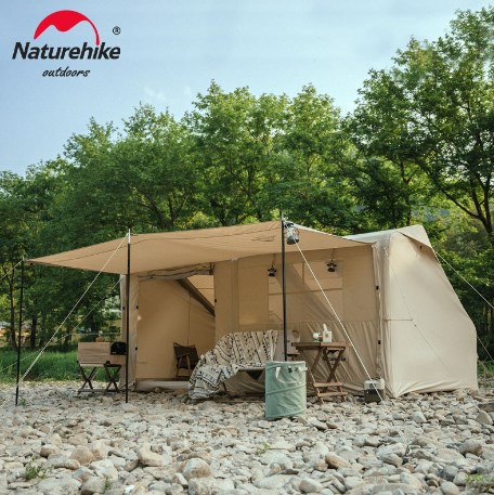 картинка Палатка Naturehike надувная Extend Air 12 Y , песочная