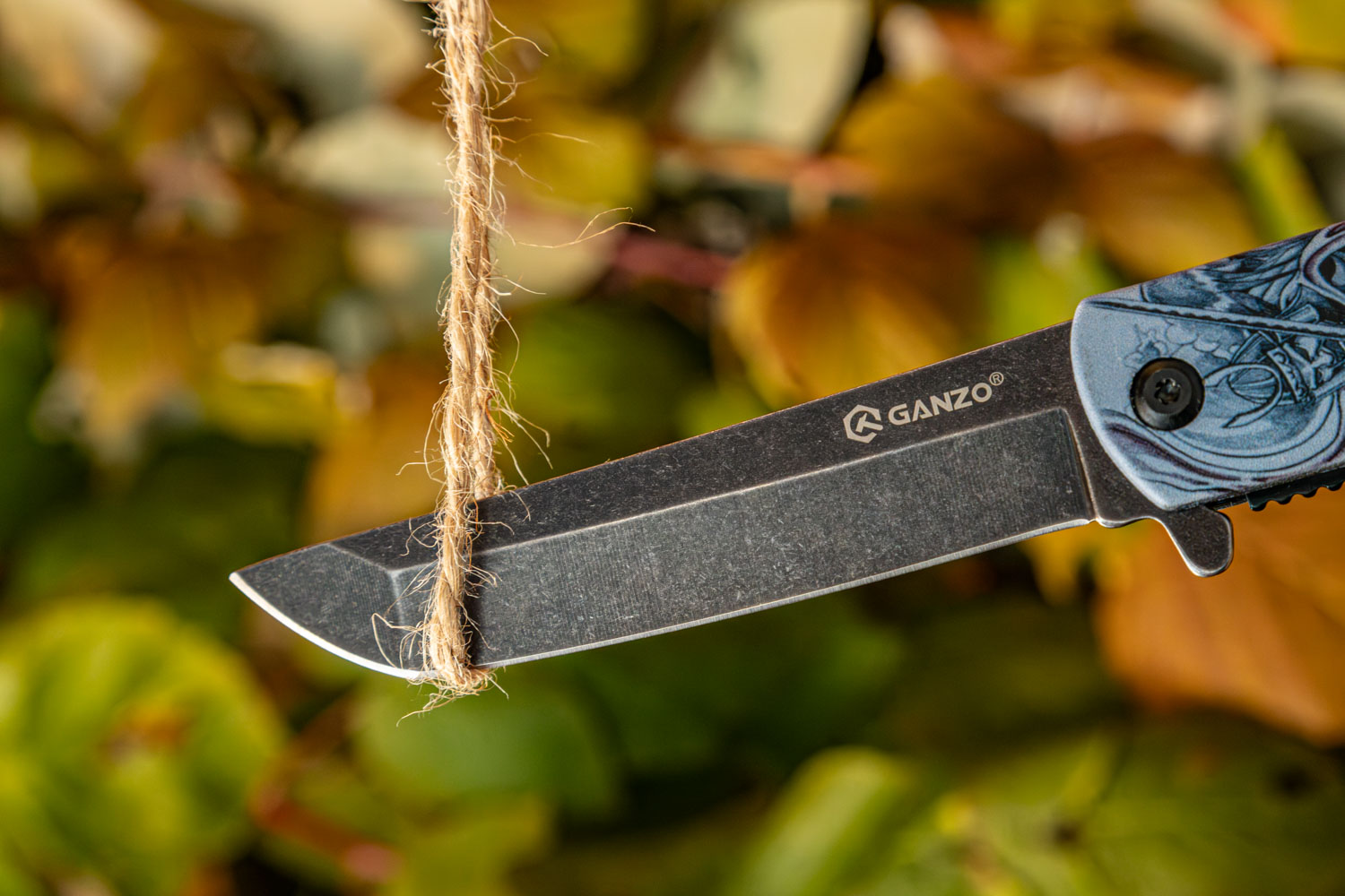Нож складной Ganzo G626-GS серый самурай