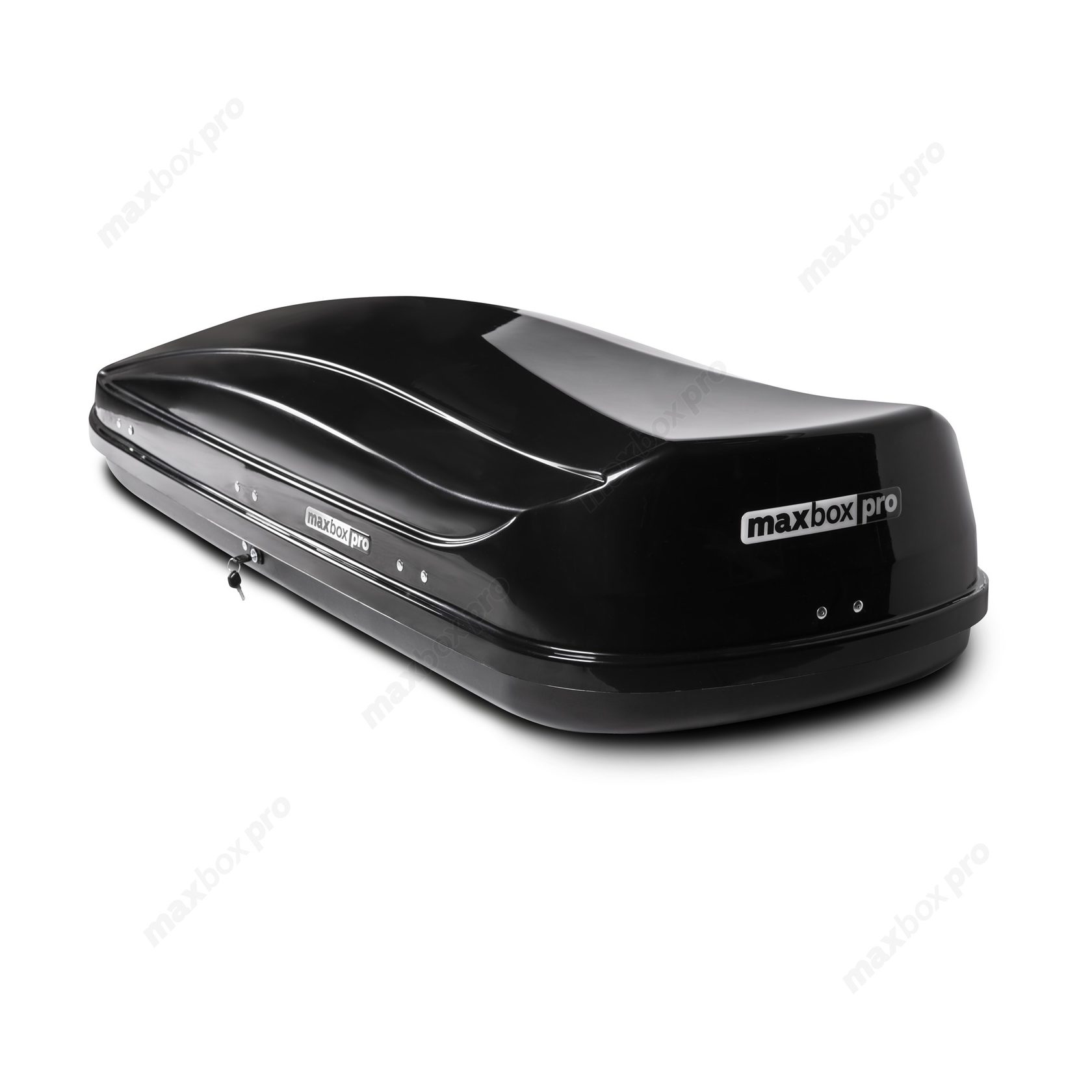 картинка Автобокс MaxBox PRO 520 (большой) черный глянцевый
