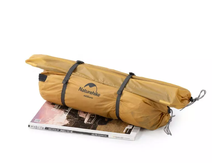 картинка Палатка Naturehike Cloud Trace 1-местная, алюминиевый каркас, серо-желтый