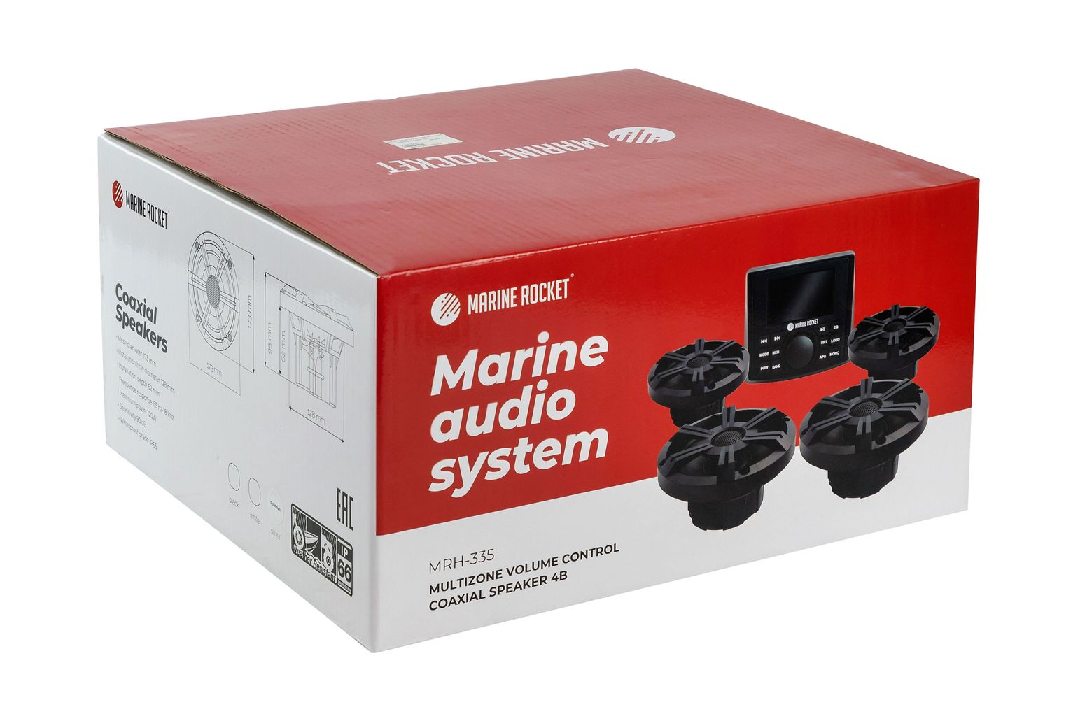 картинка Морская акустика Marine Rocket MRH-335 (комплект 4DP)
