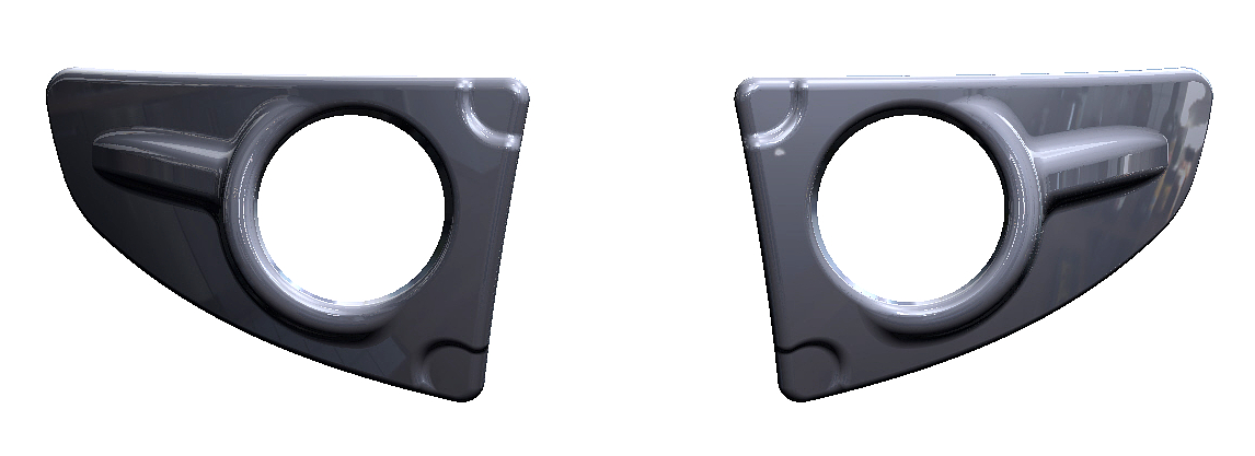 картинка Крыша (кунг) кузова для Toyota Hilux (двойная кабина) (08.2015-) (чёрная) (3 двери) ABC.TOHIL.BR.05B