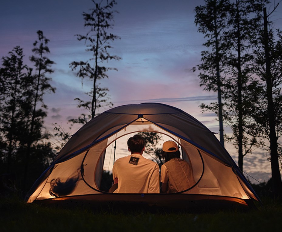 картинка Палатка Naturehike Cloud River, 2-местная, коричневая