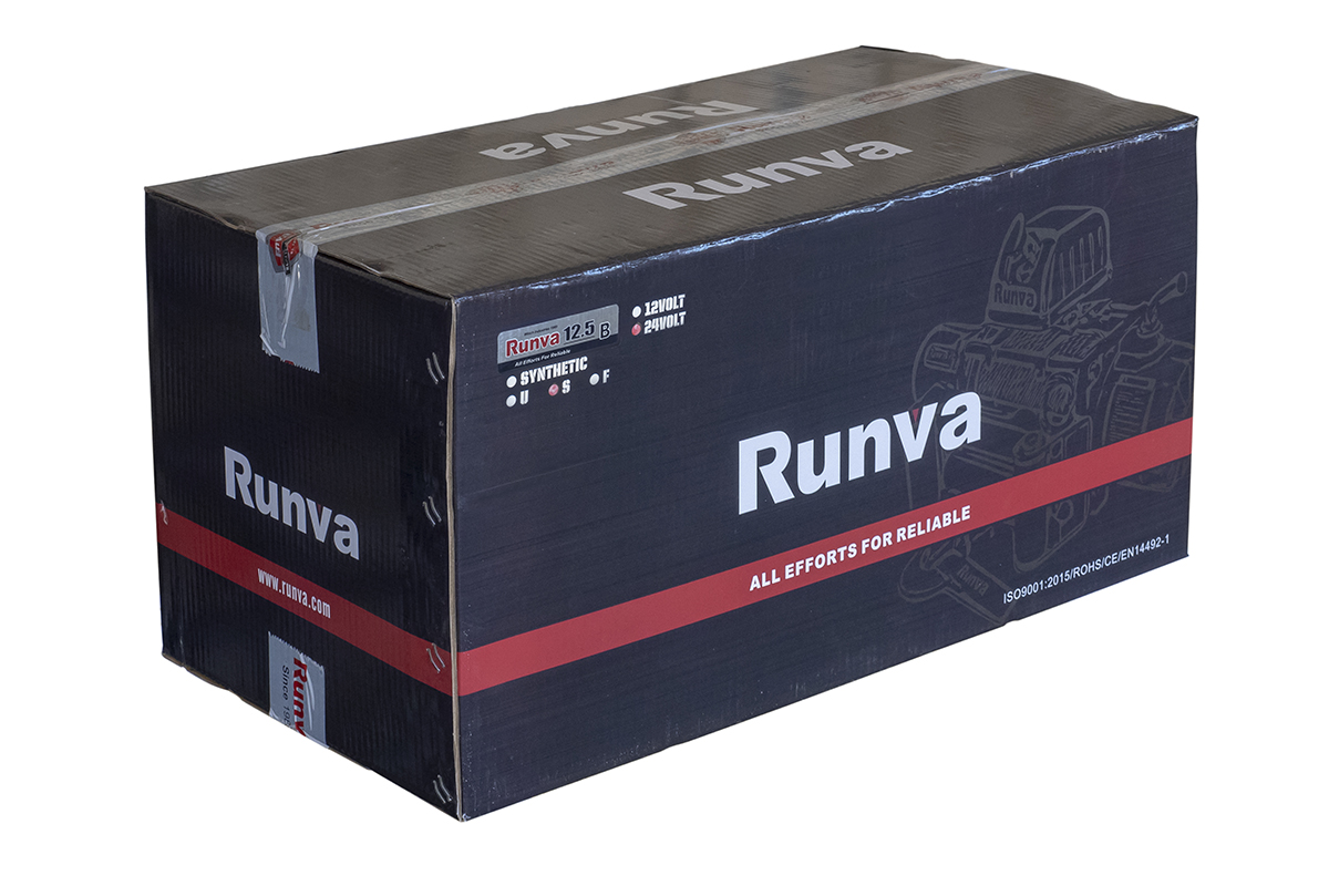 картинка Лебедка Runva 12500 lbs, 5720 кг 24В влагозащищенная